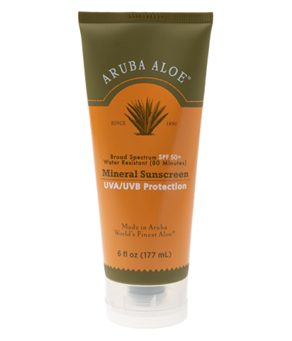 Aruba Aloe Sunscreen Water Resistant SPF50+