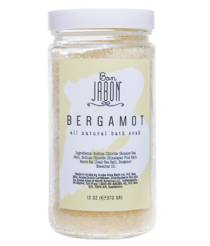 Bergamont All Natural Bath Soak - Aruba Aloe
